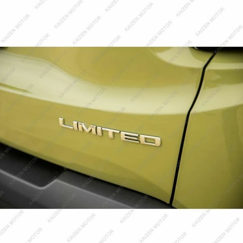 Metal Silver Limited Emblem Badge Fender Trunk Script Sticker for All Cars SUVs - Picture 5 of 8