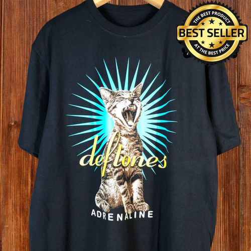 Deftones Adrenaline Vintage T Shirt for men and women S-5XL - Picture 3 of 4