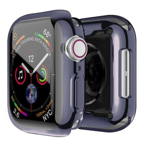 Per Apple Watch Series 2/3/4/5/6/7/8/9 Custodia TPU Protezione Schermo Completo iWatch Cover - Foto 12 di 28