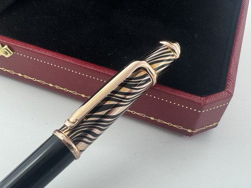 CARTIER SPECIAL EDITION DIABOLO TIGER CLAWS BALLPOINT PEN NEW 100% GENUINE $925 - Picture 12 of 12