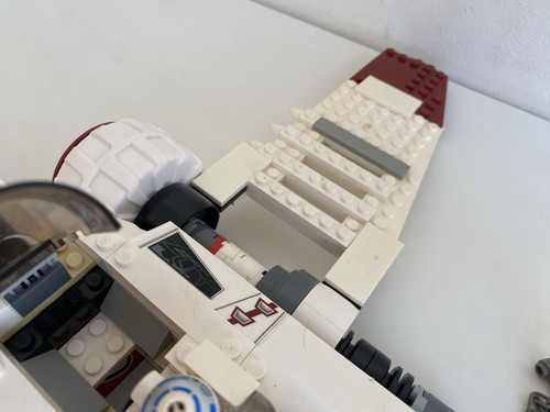 LEGO Star Wars ARC-170 Starfighter 8088 minifiguras parciales incompletas - Imagen 10 de 13