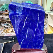 15.58LB TOP Natural Lapis Lazuli jasper quartz crystal Furnishing articles.