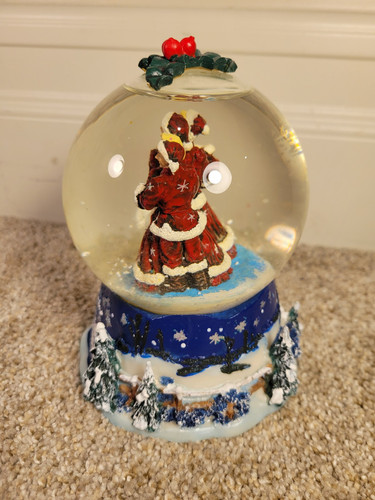 Irving Berlin White Christmas Bing Crosby Musical Snow Globe 2000 Works - Bild 7 von 10
