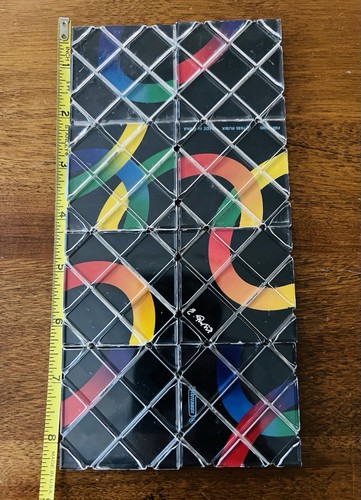 Vintage 1986 Rubik’s Magic Puzzle LINK THE RINGS Matchbox Brain Teaser 80s - Picture 13 of 15