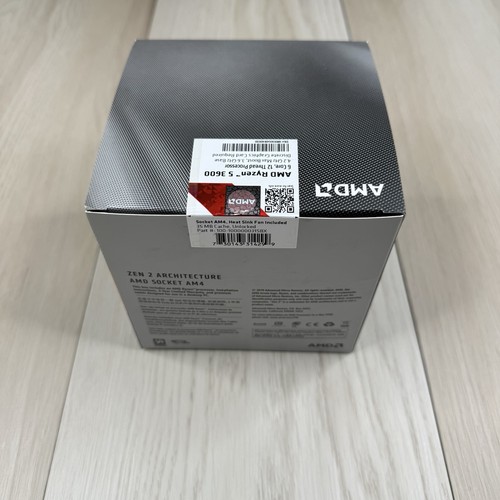 AMD Ryzen 5 3600 6 Core 12 Thread Processor 4.2GHz Max Boost Unopened Sealed - Picture 3 of 5