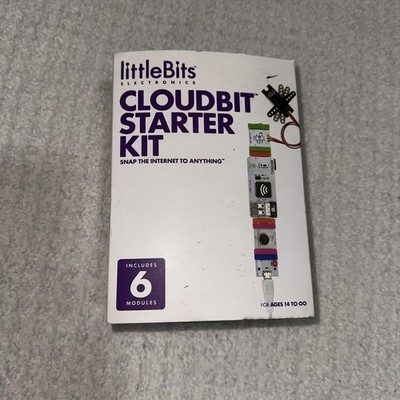 LittleBits CloudBit Starter Kit STEM Learning Electronics Circuitry 6 Modules
