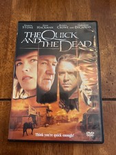 The Quick and the Dead (DVD, 1995) SHARON STONE GENE HACKMAN RUSSELL CROWE