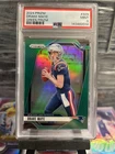 2024 Panini Prizm - Rookies Drake Maye #329 Green Prizm (RC) PSA 9