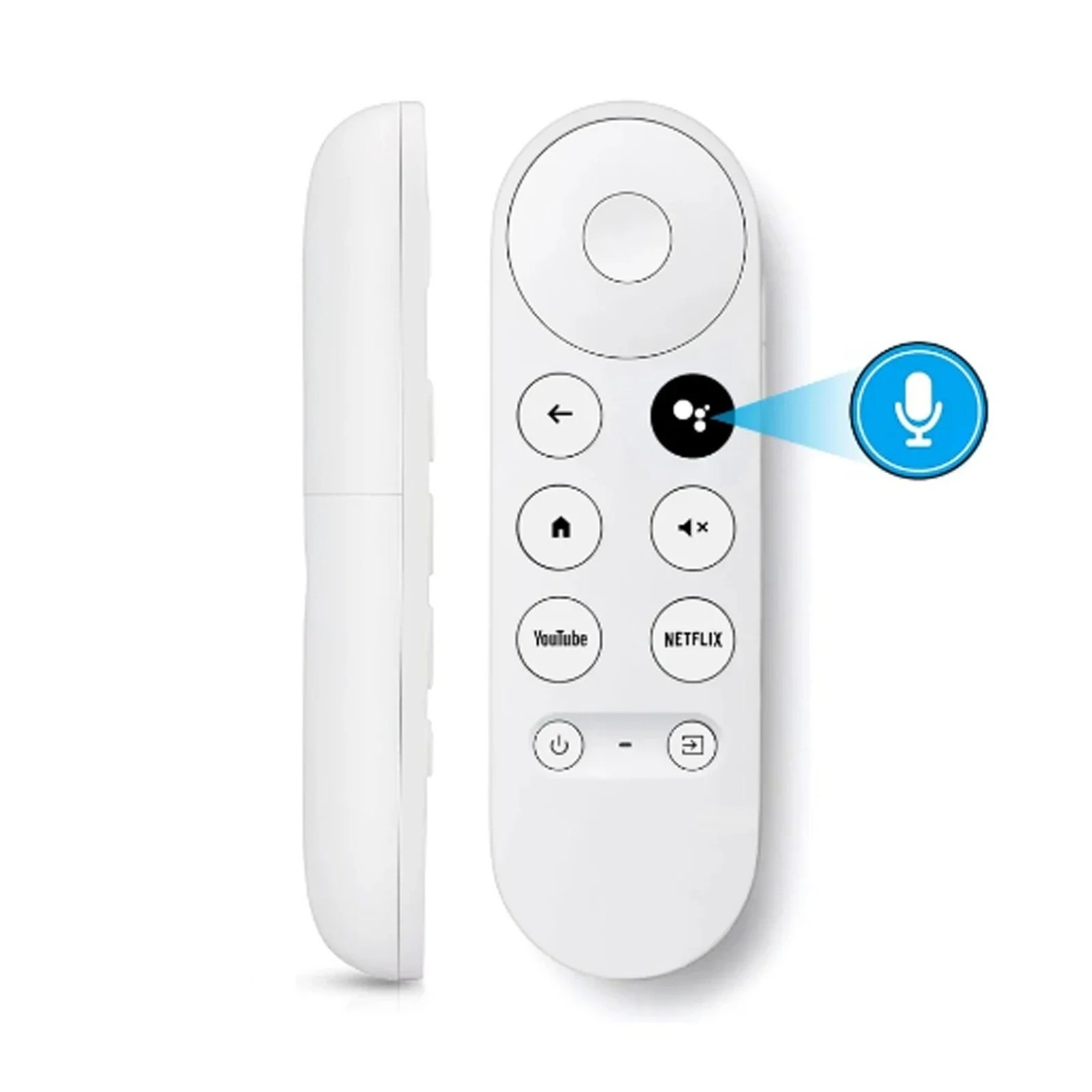 New Replacement For Chromecast With Google TV Voice Bluetooth IR Remote Control.