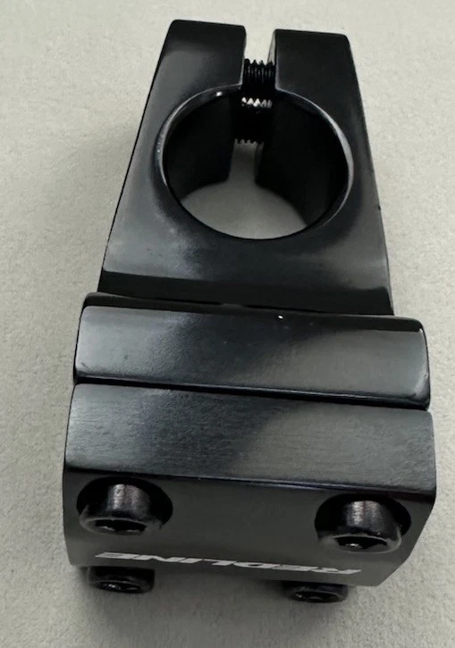 NEW Redline BMX Stem 1 1/8 in Threadless 4 Bolt Alloy Front load NOS 50 mn - Image 3 of 4