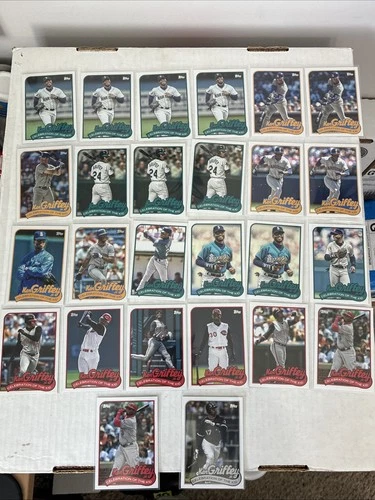 KEN GRIFFEY Jr. CELEBRATION OF THE KID 2024 TOPPS SERIES 1 (26 Card lot)