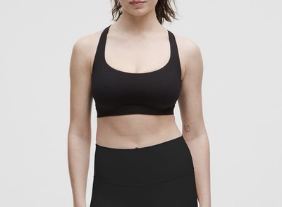 Lululemon Flexy Flex Strappy Yoga Bra Light Support, D-DDD Cups S/M