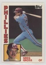 1984 Topps Tiffany Greg Gross #613