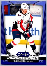 2024-25 O-Pee-Chee Blue Border Pierrick Dube Washington Capitals #597