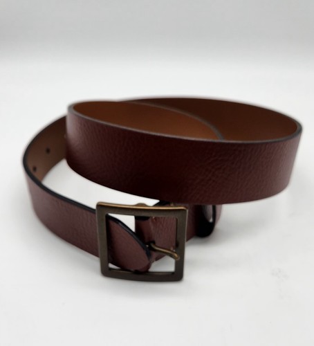 Volpi Concerie Ledergürtel Unisex. Made In Italy Braun Gr. 34 - Bild 8 von 12