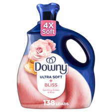 Ultra Soft Liquid Fabric Softener, Bliss, Sparkling Amber and Rose, 93 Fl Oz, 13 0.12 per gallon