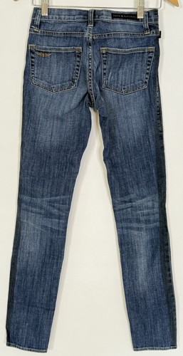 Rock & Republic Womans Size 0M Jeans Berlin Low Rise Blue Slim Classic Y2K - Picture 5 of 10