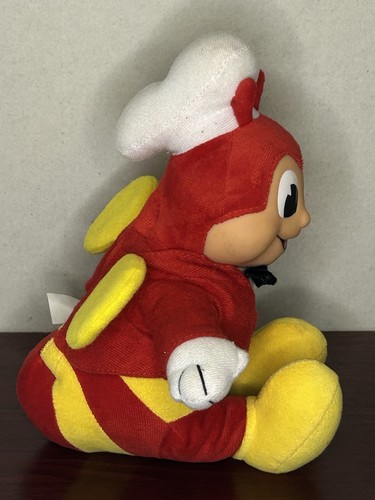 Peluche mascota Jollibee con bolsa oculta con cuerda edición limitada 2018 en muy buena condición - Imagen 8 de 22