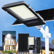 8000W Super Bright Commercial Solar Street Light Outdoor Patio Dusk to Dawn Lamp