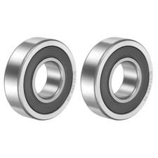 62/22-2RS Deep Groove Ball Bearing, 2pcs 22 x 50 x 14mm, ZV4 Double Rubber