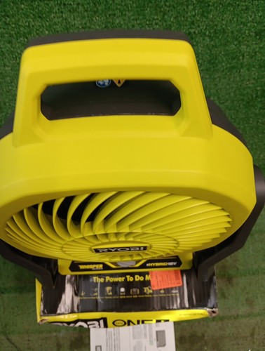 RYOBI 18V ONE+ 7-1/2" Hybrid WHISPER Fan Cordless- Tool Only PCL811B, Used *READ - Picture 4 of 11
