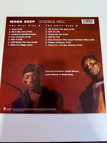 LP de vinilo Mobb Deep Juvenile Hell Red firmado por Havoc autógrafo auténtico - Imagen 4 de 4