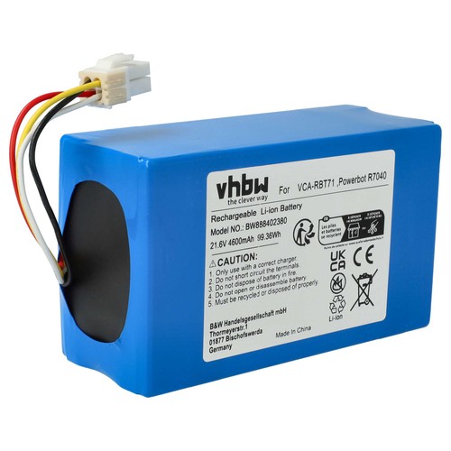 Battery for Samsung Powerbot SR20J9040W SR20K9000UB VCA-RBT71 4600mAh 21.6V - Picture 1 of 9