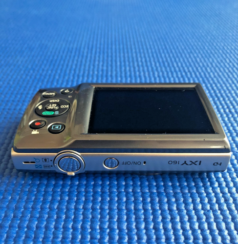 Canon IXY 160 PowerShot ELPH 165IS IXUS 165 Digital Camera Silver F/S From Japan - Picture 20 of 24