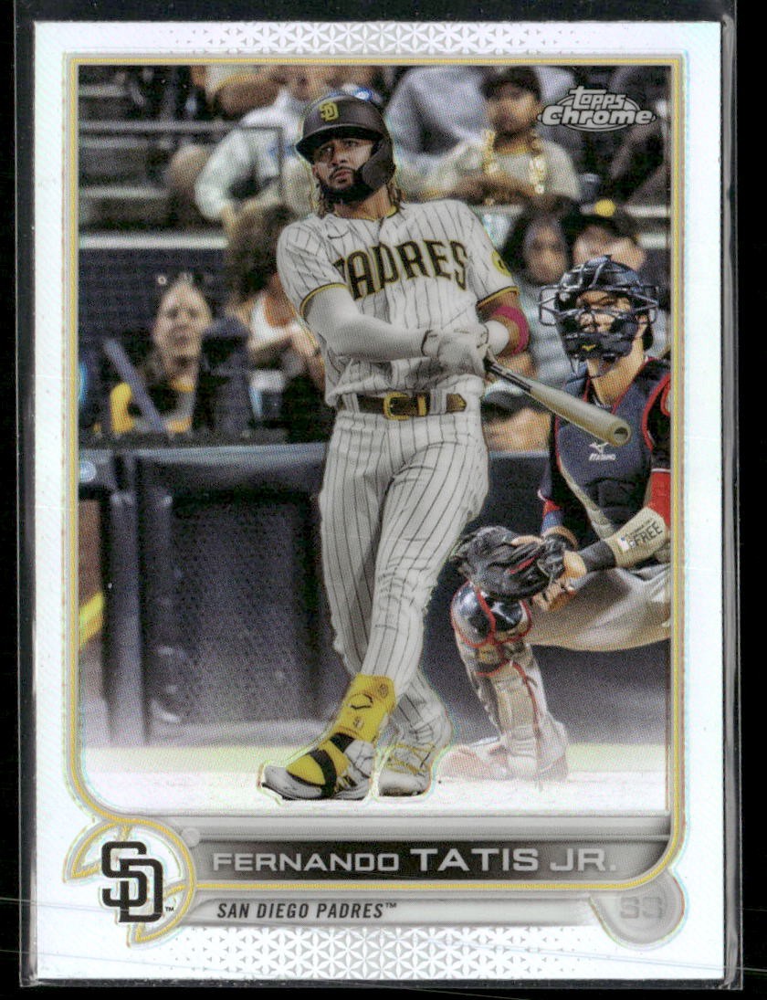 2022 Topps Chrome Logofractor Edition #100 Fernando Tatis Jr. Refractor