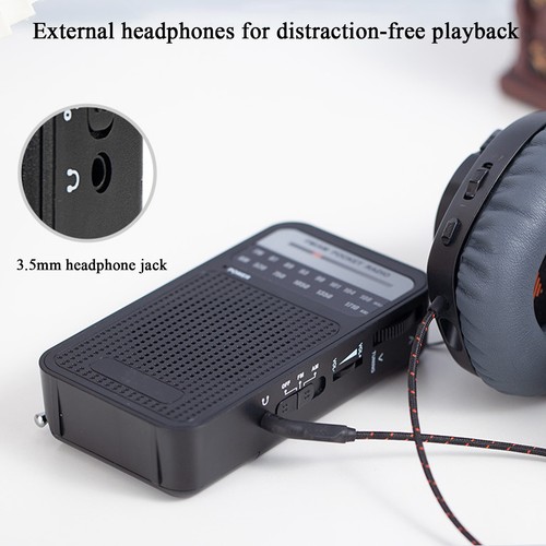 Radio Portable Pocket FM Radio Battery Operated Electronics With Beneficial - Picture 4 of 17