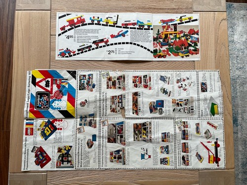 LEGO System Bauideen Buch Nr. 1 Anleitungen 034 60er Kataloge Poster Vintage RAR - Bild 9 von 16