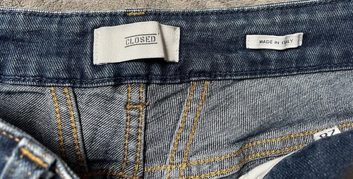 CLOSED Baker Long Candiani Women’s Jeans C91833 Size 28 Mid-Rise - Picture 4 of 13