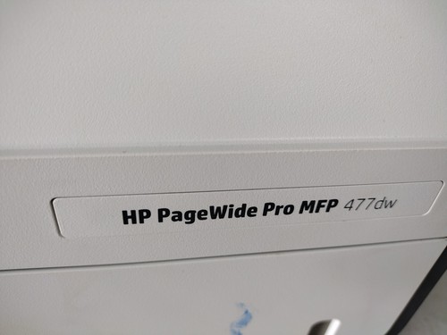 HP PageWide Pro MFP 477dw Duplex WiFi Multifunction PARTS Need Ink - Picture 10 of 10