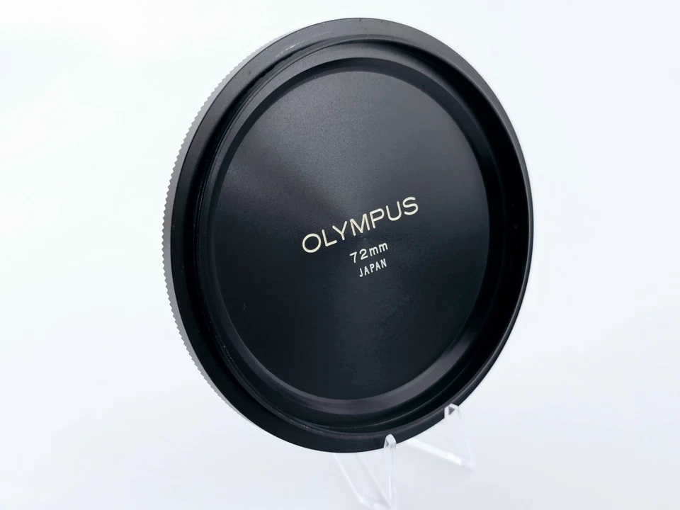 🌸[Top MINT] Olympus Classic OM 72mm Metal Screw-in Front Lens Cap From Japan - Image 2 of 4