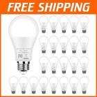 Super Bright 13W LED Light Bulb, 24-Pack A19 Bulbs