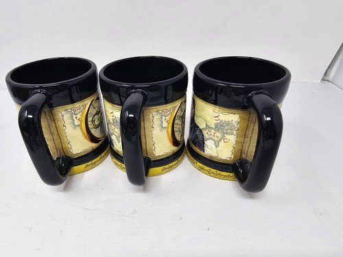 Herr der Ringe Kaffeetassen 3er Set Westland Geschenkartikel Gandalf Frodo Aragorn - Bild 5 von 14
