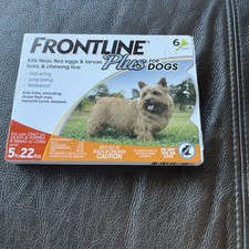 FRONTLINE Plus for 5 to 22 Pounds Dogs - 6 Doses