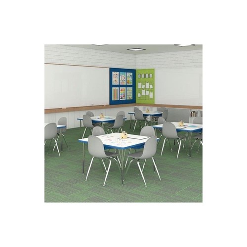 Correll 30"W Commercial Laminate Wood Top Activity Table in Gray Granite - Picture 2 of 7