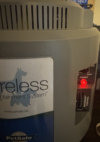 PetSafe Wireless Pet Containment System IF-100 Transmitter Unit & Power Adapter - Picture 2 of 8