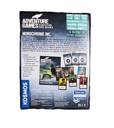 Thames & Kosmos - Adventure Games: Monochrome Inc secret Santa 🧑‍🎄  - Picture 2 of 3