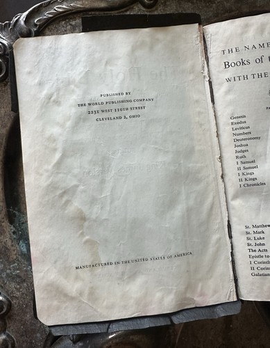 Die Bibel King James Version The World Publishing Company - Bild 4 von 10