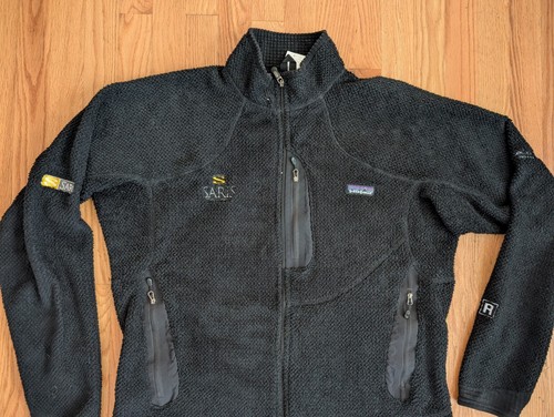 Chaqueta Patagonia R2 Para Hombres XL Cremallera Completa Difusa Waffle Polar Bolsillos Saris Ciclismo - Imagen 3 de 13
