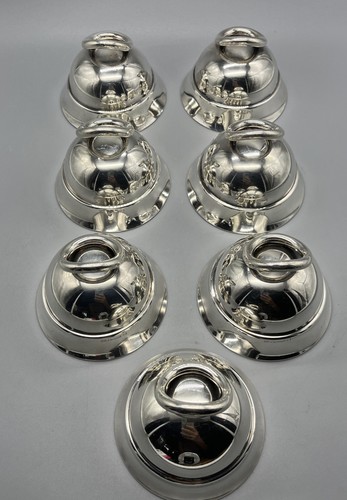 CHRISTOFLE Vertigo Silver-Plated “Lids Only” For Personal Lidded Butter Dish - Picture 2 of 18