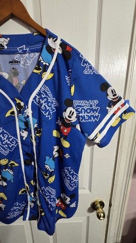 Mickey Mouse And Friends Disney Allover Print Size 3XL Jersey - Picture 2 of 8