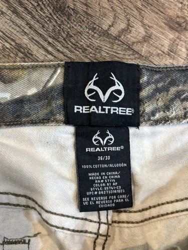 Realtree Pants Mens 36X30 Brown Real Tree Edge Camo Camouflage Hunting - Picture 2 of 10
