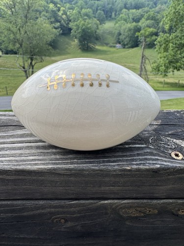 VINTAGE Tampa Bay Buccaneers Keramik FUSSBALL GEFORMT 5" SPARSCHWEIN MIT STOPPER - Bild 2 von 14