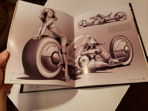 Cosmic Motors : Spaceships, Cars and Pilots of Another Galaxy by Syd Mead (2007, - Foto 20 di 24