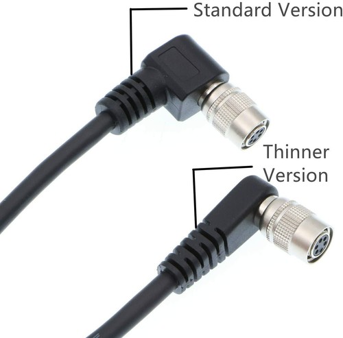 for Basler Hirose 6 Pin HRS HR10A-7P-6S Right Angle to Open Power Cable 1M - Picture 2 of 4
