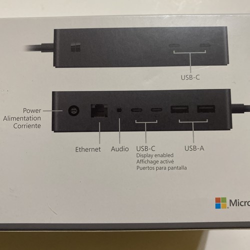 Microsoft Surface Dock 2 Laptop Docking Station - Black (1GK-00001) ~ New Sealed - 第 3/6 張圖片