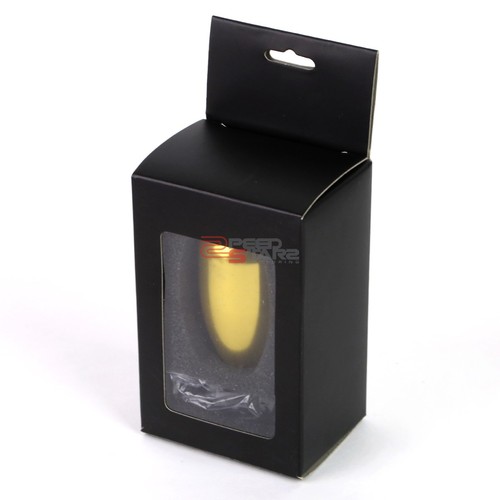 GOLD ALUMINUM UNIVERSAL RACING TYPE-R STYLE MT/MANUAL 5-SPEED STICK SHIFT KNOB - Picture 4 of 5